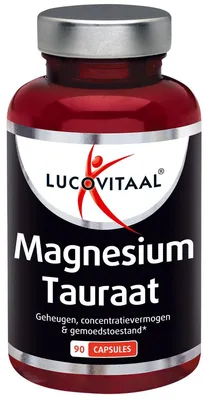 Productafbeelding van Lucovitaal Magnesium Tauraat 90 capsules