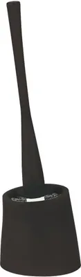 Produktbild von Spirella WC Bürste Klobürste Toilettenbürste hochwertig „Move“ mit hygienischem Behälter ØxH: 12,5 x 40cm - Schwarz