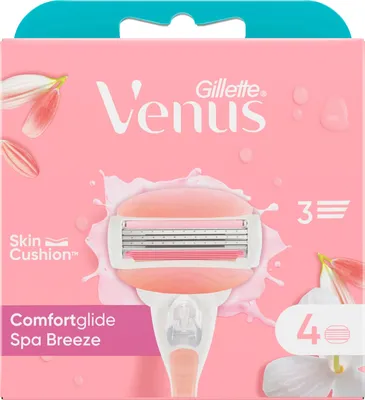Produktbild von Gillette Venus Comfortglide Spa Breeze Rasierklingen  (4 St)