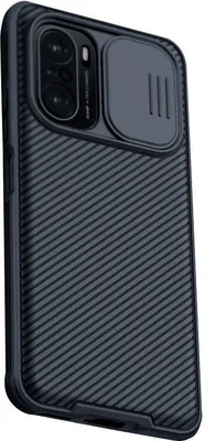 Produktbild von Hülle Nillkin CamShield für Xiaomi Redmi K40 / Pro / Pro+ / Mi 11i / Poco F3 / 11X / 11X Pro (Schwarz)