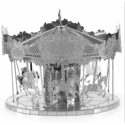 Produktbild von Metal Earth Merry Go Round, Bausatz, Metall