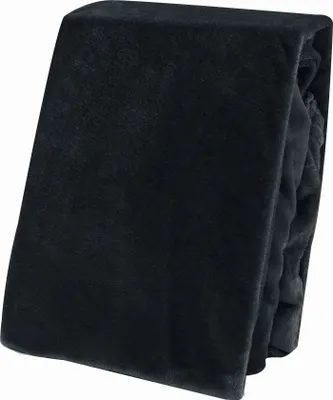 Produktbild von Winter Spannbettlaken Bettlaken Teddy Plüsch Warm Nicki Flausch Cashmere Touch, Größe:140x200 cm - 160x200 cm, Farbe:Schwarz