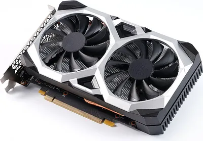 Produktbild von GTX 1660 6 GB Grafikkarte Dual-Luefter Computergrafik DDR5 192 Bit Low Power GPU fuer Arbeiten Gaming Videobearbeitung Mehrere Anschluesse