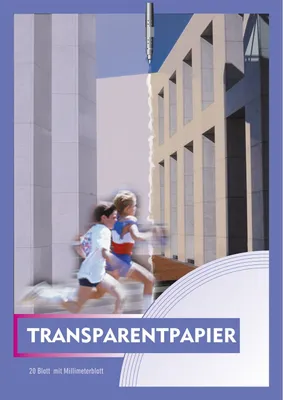 Produktbild von Transparentpapier - Block mit 20 Blatt 70 g/qm A4.