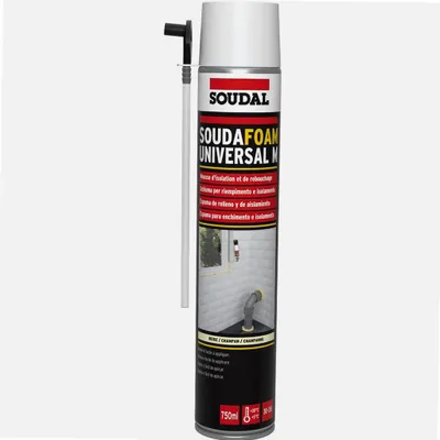 Image de Bombe mousse polyuréthane expansive 500 ml Soudal