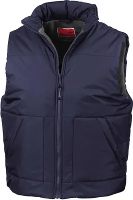 Produktbild von Result R44X | Fleeced Lined Bodywarmer - Farbe: Navy - Größe: M