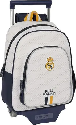 Produktbild von Safta Real Madrid 23/24 Heim Koffer Auf Rollen Weiß Jungen,Mädchen Weiß One Size