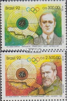 Produktbild von Briefmarken Brasilien 1992 Mi 2452-2453 (kompl.Ausg.) postfrisch Olympische Sommerspiele