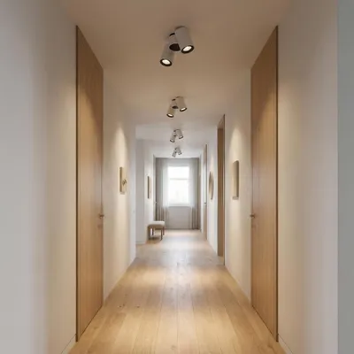 Immagine prodotto di Plafoniera tubolare, alluminio, bianco e nero, 2 colori