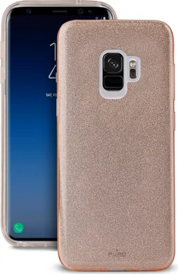 Produktbild von Shine Glitzer Cover Gold für Samsung Galaxy S9