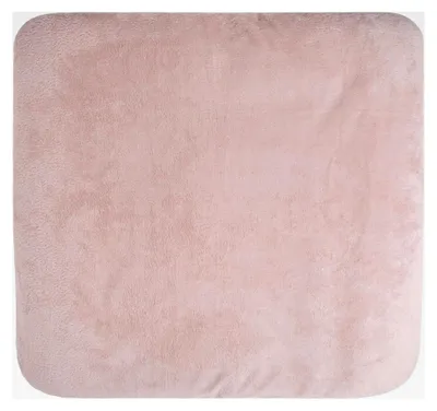 Produktbild von Baby Wickelauflagenbezug 75x85 cm - Wickelauflage Cozy - Bezug für Wickelunterlage - Aus Teddy-Stoff - Alt Rosa