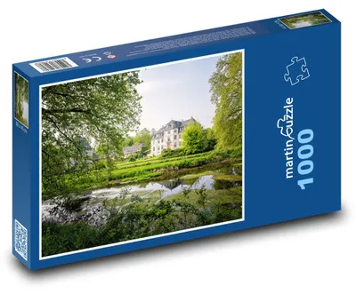 Zdjęcie produktu dla Puzzle 1000 Zamek Türnich nad Jeziorem - martinpuzzle
