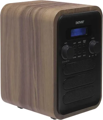 A product shot of a Denver DAB-48 radio.