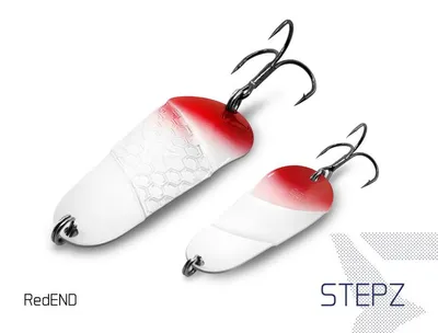 Image de DELPHIN STEPZ StripSCALE, cuiller pour poissons carnassiers, RedEND, 101004127