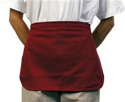 Produktbild von BonChef Schürze mit Tasche AB240 (Einheitsgröße) (Burgunder)
