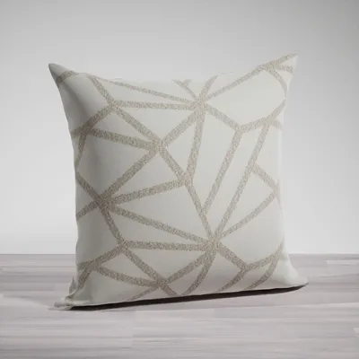 Produktbild von Kissen von Lysel® - beige Nioni 48x48cm, synthetisches Mischgewebe Dekokissen #1W