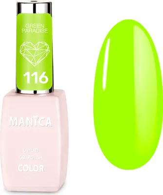 Image de Manica Hybrid LED/UV Vernis à ongles 10 ml - Green Paradise - 116