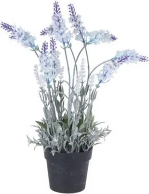 Image de Lavande artificielle en pot, 40 cm