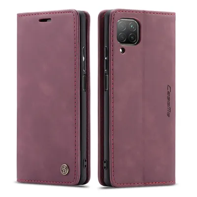 Obrázek produktu pro Huawei P40 Lite Pouzdro, RetroPolyuretanKožené Pouzdro, Kapsy na Karty, Magnetické Uzavírání, Pouzdro s Funkcí Stojánku pro Huawei P40 Lite červené