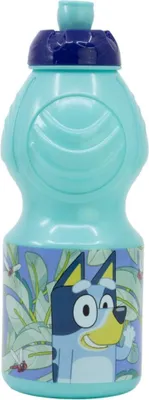 Zdjęcie produktu dla Plastikowa butelka sportowa Leaves 400 ml