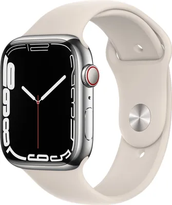Produktbild von Apple Watch S7 Gps+Cell 45Mm Silver Sprt