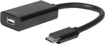 Produktbild von Microconnect USB3.1CMDPB, 0,2 m, USB Typ-C, Mini DisplayPort, Stecker, Buchse, Gold