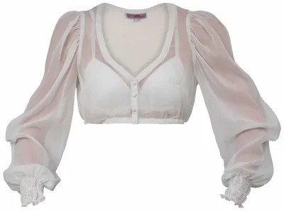 Produktbild von Dirndlbluse Moosbrunn weiß 46