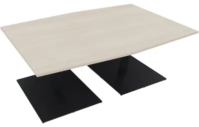 Produktbild von Bespr.ti. Tonneau Tellerfuß Quadrat B2000xT1000/1100xH720 an/Akazie