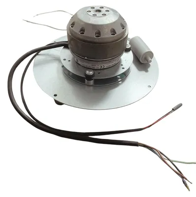 Produktbild von Rookabzugsventilator für Pelletheizung – 68 Watt Leistung – 180 mm Ventilatordurchmesser – Stahl