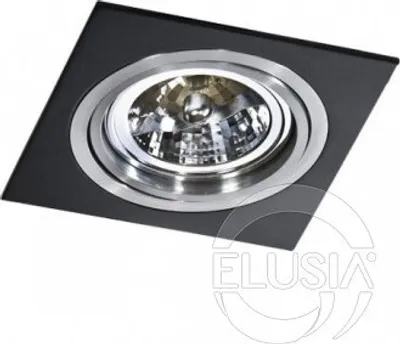 Produktbild von Einbaustrahler Siro 1 Modern Metall Schwarz Azzardo AZ0769