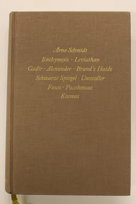 Obrázok produktu pre Bargfelder Ausgabe. Werkgruppe I. Romane, Erzählungen, Gedichte, Juvenilia