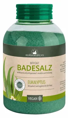 Immagine prodotto di Sale da bagno Herbamedicus con olio di eucalipto (575 g), 104686