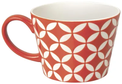 Productafbeelding van Jumbo mok 415 ml van porselein, rood, 11 x 11 x 8 cm