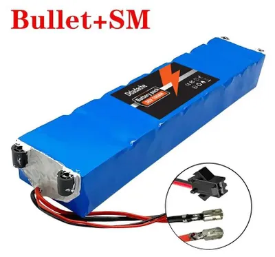 Obrázek produktu pro Baterie pro elektrický skútr – 36V 10Ah lithium-iontový akumulátor 10S3P 18650 pro elektrický skútr M365 – náhradní baterie – konektor Bullet SM