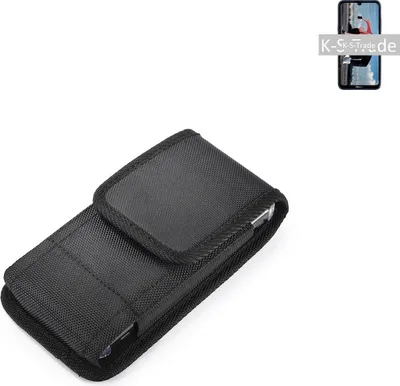 Produktbild von Holster Gürteltasche kompatibel mit Sony Xperia L3 Holster Gürtel Tasche wasserabweisend Handy Hülle Schutz Hülle Outdoor schwarz K-S-Trade