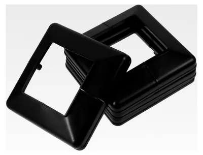 Produktbild von 4 Stück PVC Abdeckungen für Pfosten von Terrasse und Balkon