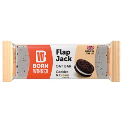 Productafbeelding van Born Winner Flapjack: havermoutreepje met topping