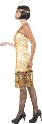 Produktbild von Goldenes 20er Jahre Charleston Kleid Größe: M