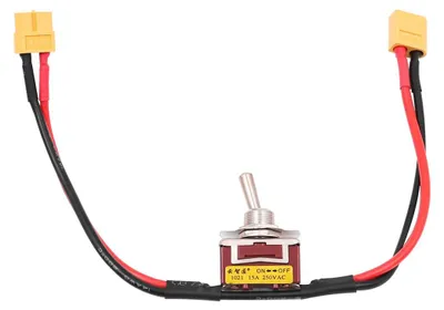 XT60-Connector mit Schalter, 14AWG, 30 cm, für RC-Modell