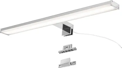 Immagine prodotto di Applique LED 12W 50 cm IP44 per bagno, specchio e mobili, sottile, in alluminio cromato con luce bianca neutra