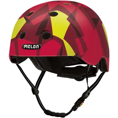 Zdjęcie produktu dla Kask rowerowy Urban Active czerwony/żółty Rozmiar 46 - 52 cm