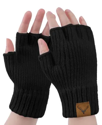 Productafbeelding van Vingerloze Handschoenen voor Dames - Warm en Comfortabel voor Buiten