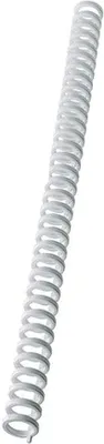 Produktbild von GBC ClickBind Binderücken, weiß, 12mm (50), Weiß, 95 Blätter, Kunststoff, A4, 1,2 cm, 160 mm