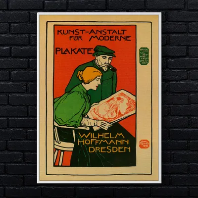 Produktbild von Modisches Plakat - moderne Kunst - A2 (42 cm x 59,5 cm)