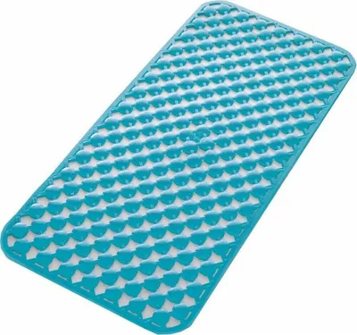 Produktbild von Gedy GEO Wanneneinlage 36x71 cm Gummi, Anti-Rutsch, Kautschuk, blau