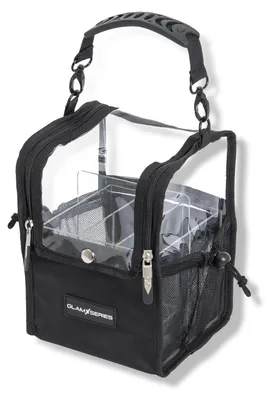 Make-up Tas 230x120x180 mm, Transparente Organizer mit Trageoptionen