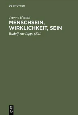Produktbild von Menschsein, Wirklichkeit, Sein