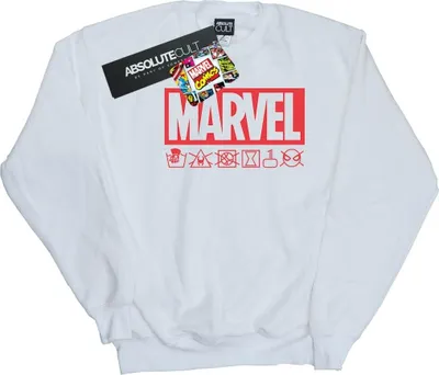 Produktbild von Marvel - "Wash Care" Sweatshirt für Damen BI25492 (S) (Weiß)