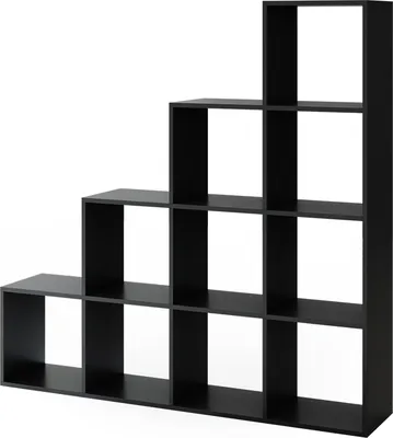 Obrázek produktu pro Vicco Schodišťový regál , 142.4 x 143 cm, Černá