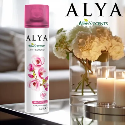 Productafbeelding van Alya Luchtverfrisser - Nature's Scent Magnolia (300 ml)